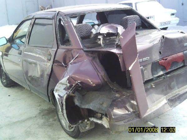 Кузовной ремонт ВАЗ 2110 - Автосервис ООО Темп - Кузовной ремонт и покраска автомобилей