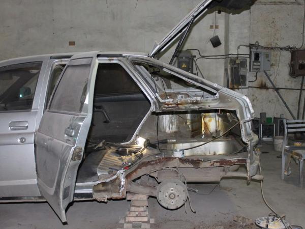 Ремонт ВАЗ 2112 - Автосервис ООО Темп - Кузовной ремонт и покраска автомобилей